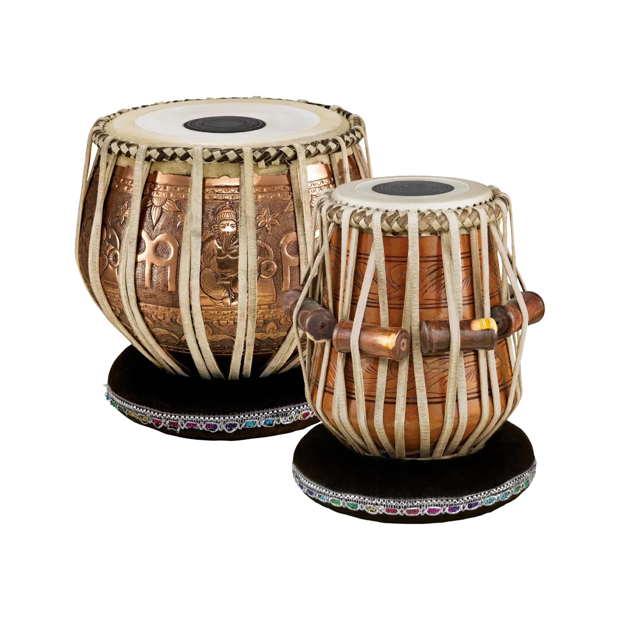 Tabla and Bayan drum pair